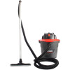 Squeegee, S-wand and vacuum hose connected to a utility vacuum.