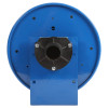 Side view of hose reel