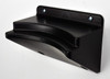 Lower plastic wall mount piece on wall.