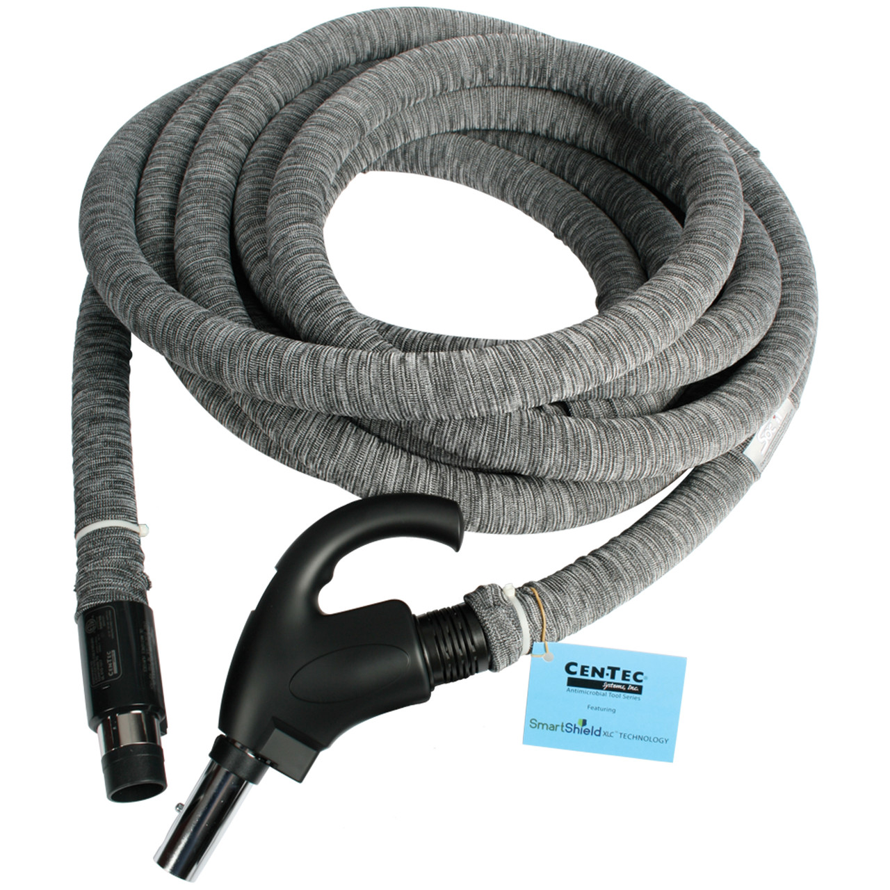 Cen-Tec Systems 90177AM 90177 Central Vacuum Direct Connect Electric Hose Sock and Applied Anti-Microbial Spray, 35
