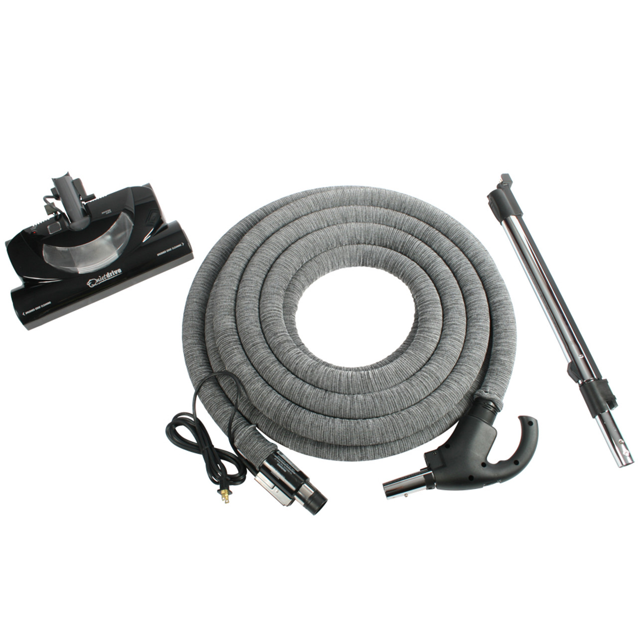 35' Central Vacuum Kit with Hose, Power Head & Tools Electrolux Hoover  Vacumaid