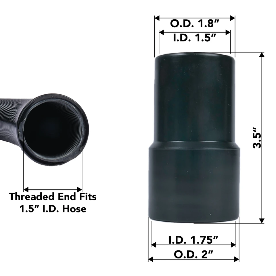 How to Measure a Vacuum Port Before Ordering a Hose or Adapter