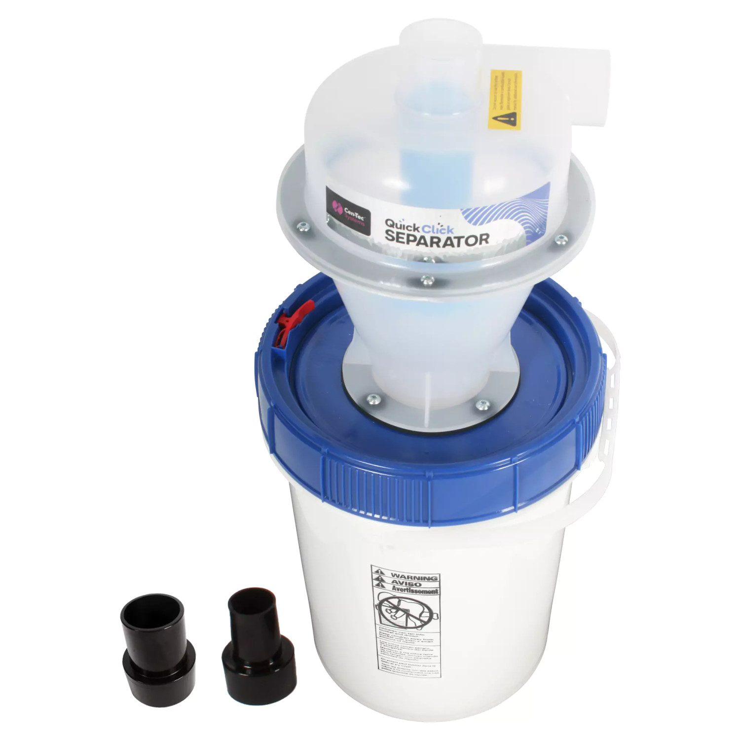 90268 | Assembled Quick Click Dust Separator with 5 Gallon Locking