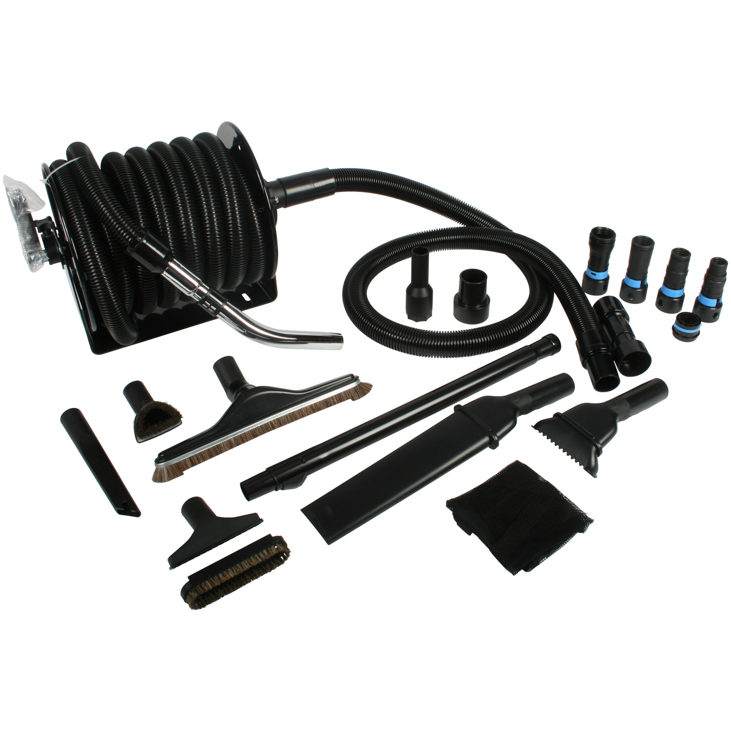 軽量！ワンタッチバイン！FLOW ISIS Mサイズ 98526 | Aeon Vacuum, Steel Hose Reel, 1.25 Inch x 33 Foot Hose