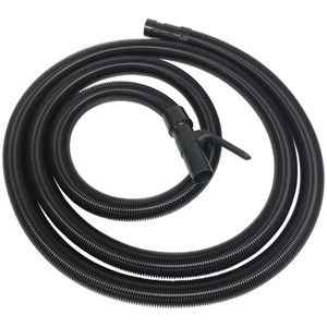 94324 | 20 Foot Commercial Grade Shop Vacuum Replacement Hose with Swivel End & Curved Handle