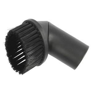 Articulated Round Brush Nylon Fill Black 1.25 Inch (32mm)