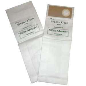 Pack of 10 Vacuum Bags for Lindhaus, Nilfisk Advance & Kent Euroclean