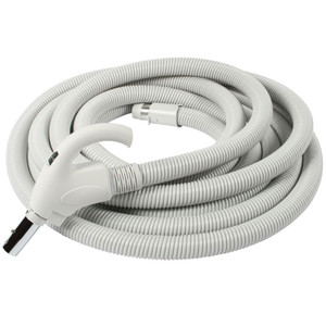 3200 Series Gray Soft Grip Low Volt Hose with Chrome Friction Stub, XS6 Wall End