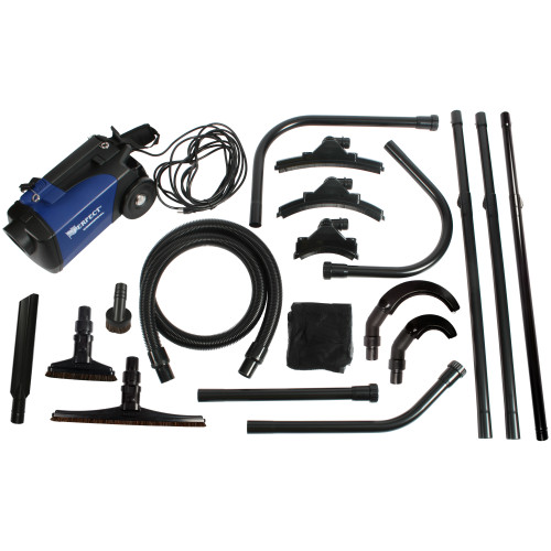 25 Foot High Reach Vacuum Attachment Kit with 2 Carbon Fiber Poles