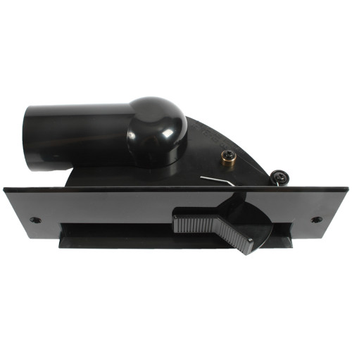 Central Vacuum Automatic Dustpan Sweep Inlet, Black