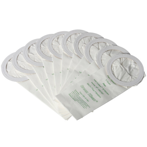 Pack of 10 Vacuum Bags for Eureka Sanitaire, NSS, Pro-Team, Sandia Plastics & Tennant Nobles