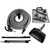 Central Vacuum Electric Brush Package with 35 Ft. Direct Connect Hose