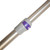 Pro-Team Anodized Aluminum Telescopic S-Wand with ABS Compression Collar