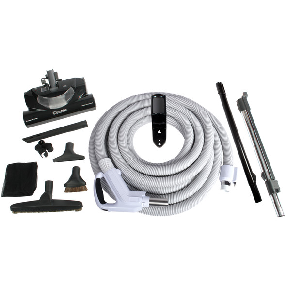 92938 | Central Vacuum CT20QD Power Nozzle Kit with Direct Connect Hose, Black
