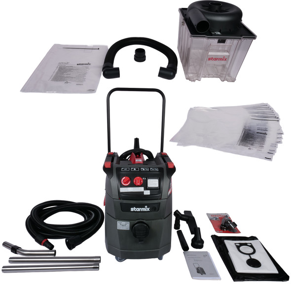 90191 | ISP 1635 9.2 Gallon HEPA Critical Dust Commercial Vacuum with Pre-Separator 90191 | ISP 1635 9.2 Gallon HEPA Critical Dust Commercial Vacuum with Pre-Separator