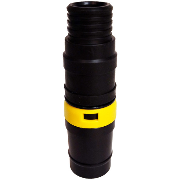 90357 | Quick Click 0.75 Inch Dissipative Dust Collection Adapter, 1.5 Inch Male
