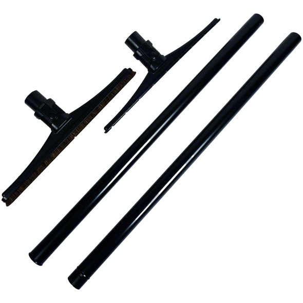 90369 | Cen-Tec Sidewinder 15" Carpet Tool, 15" Nylon Floor Brush, and Wand