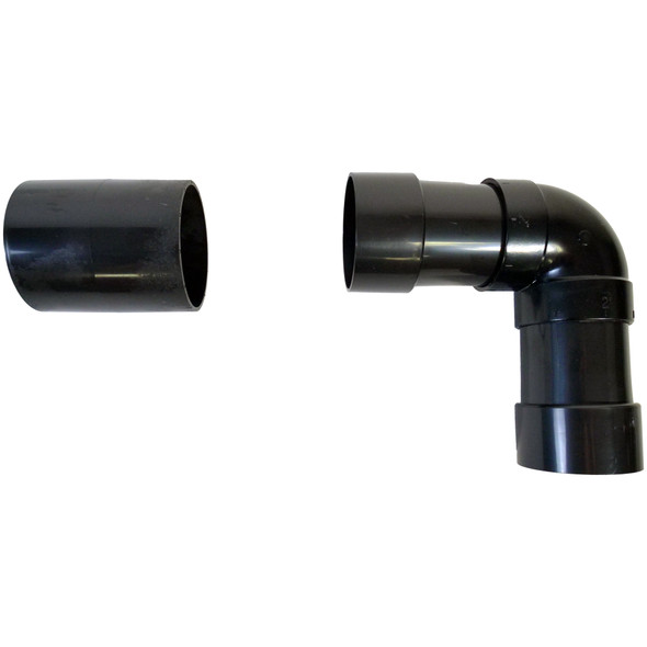 90501 | 2 Inch Home Shop Vacuum 90 Degree Connector