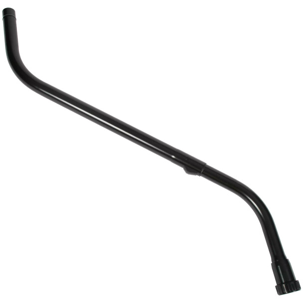 Black Aluminum Telescopic S-Wand with ABS Compression Lock