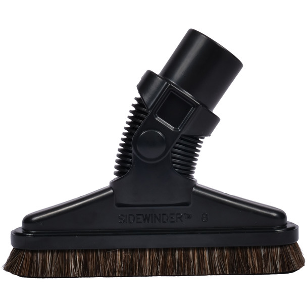 8 inch wide Sidewinder with natural horse hair brush fill with the neck tilted to the right.