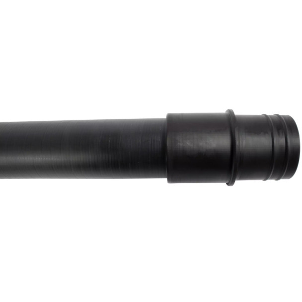 Close up of hose connection pole end on bottom pole.