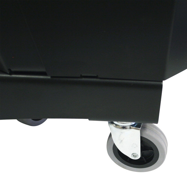 94808 | Mizar Commercial HEPA Fine Particulate Vacuum with Power Pneumatic Tool Hookup and Adapter Set for Source Dust Capture, Stainless Steel