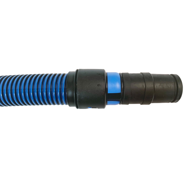 94808 | Mizar Commercial HEPA Fine Particulate Vacuum with Power Pneumatic Tool Hookup and Adapter Set for Source Dust Capture, Stainless Steel