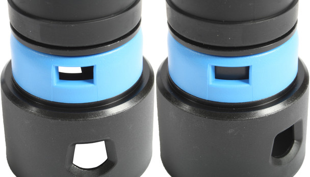 94808 | Mizar Commercial HEPA Fine Particulate Vacuum with Power Pneumatic Tool Hookup and Adapter Set for Source Dust Capture, Stainless Steel