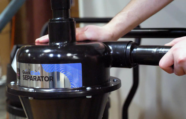 96491 | Quick Click Separator with 20 Gallon (77 Liter) Stainless