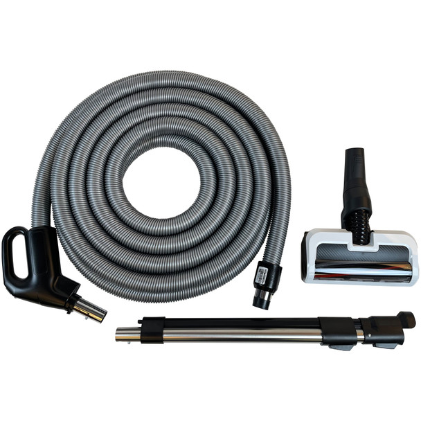 All floors power nozzle, electric wand and direct connect hose.