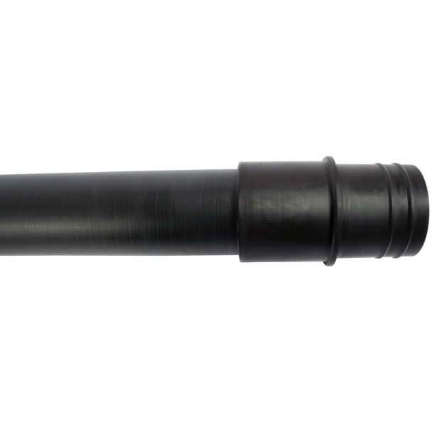 Close up of hose connection pole end on bottom pole.