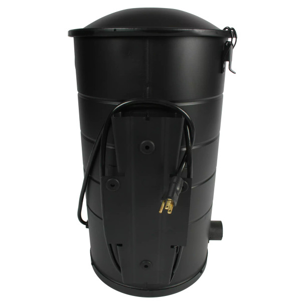Back view of Aeon vacuum.