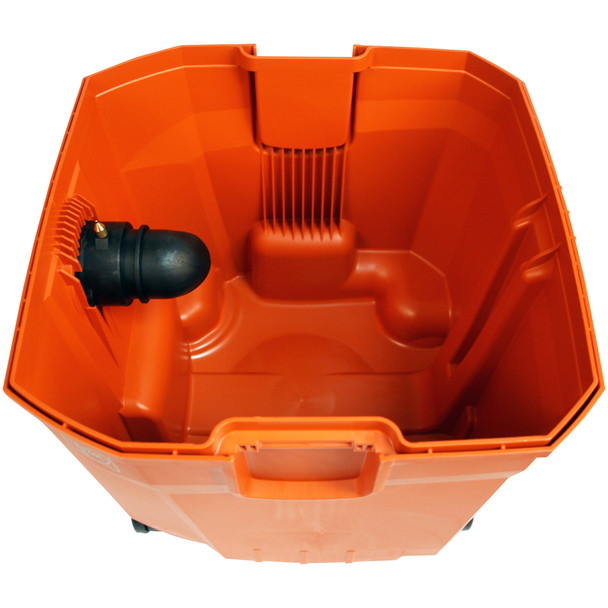 Inside view of FEIN Turbo II bin.