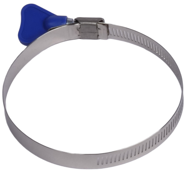 90257 | 2.5 Inch x 6 Foot Quick Click Urethane Dust Collection Hose with Clamps