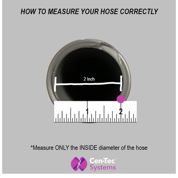 63195 |  Commercial Vacuum Hose, 2 Inch x 50 Foot, Dual Profile