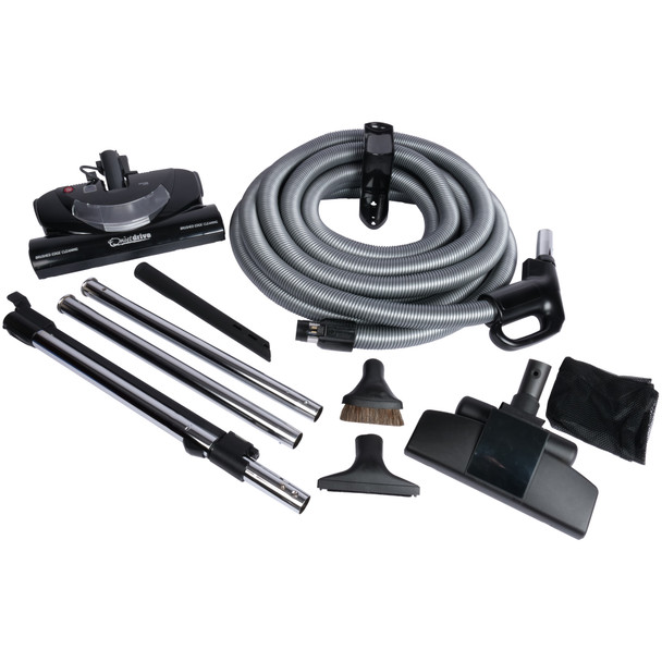 90292 | Central Vacuum Total Control Kit, 35 Foot Direct Connect Hose, CT20QD Power Nozzle