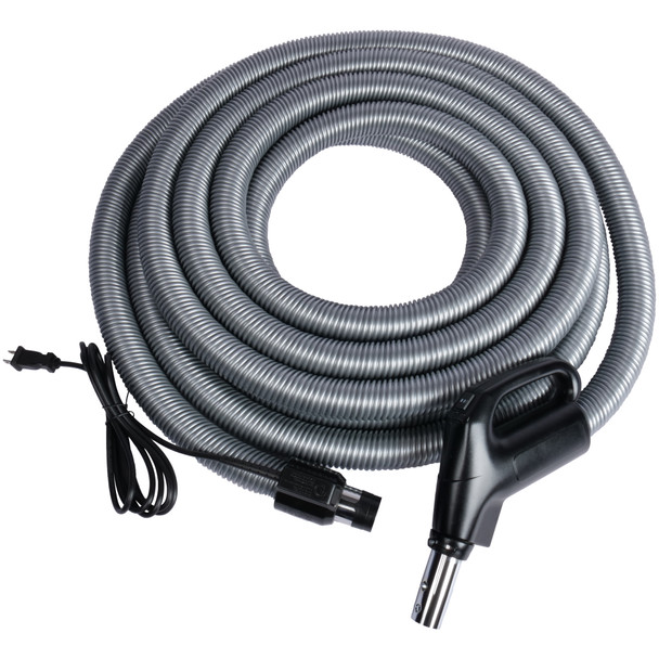 90304 | 1.375 Inch x 35 Foot 4-Wire Central Vacuum Hose, Universal Connect, Flush
