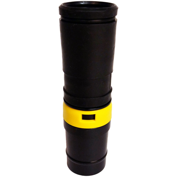 90359 | Quick Click 1.25 Inch Dissipative Dust Collection Adapter, 1.5 Inch Male