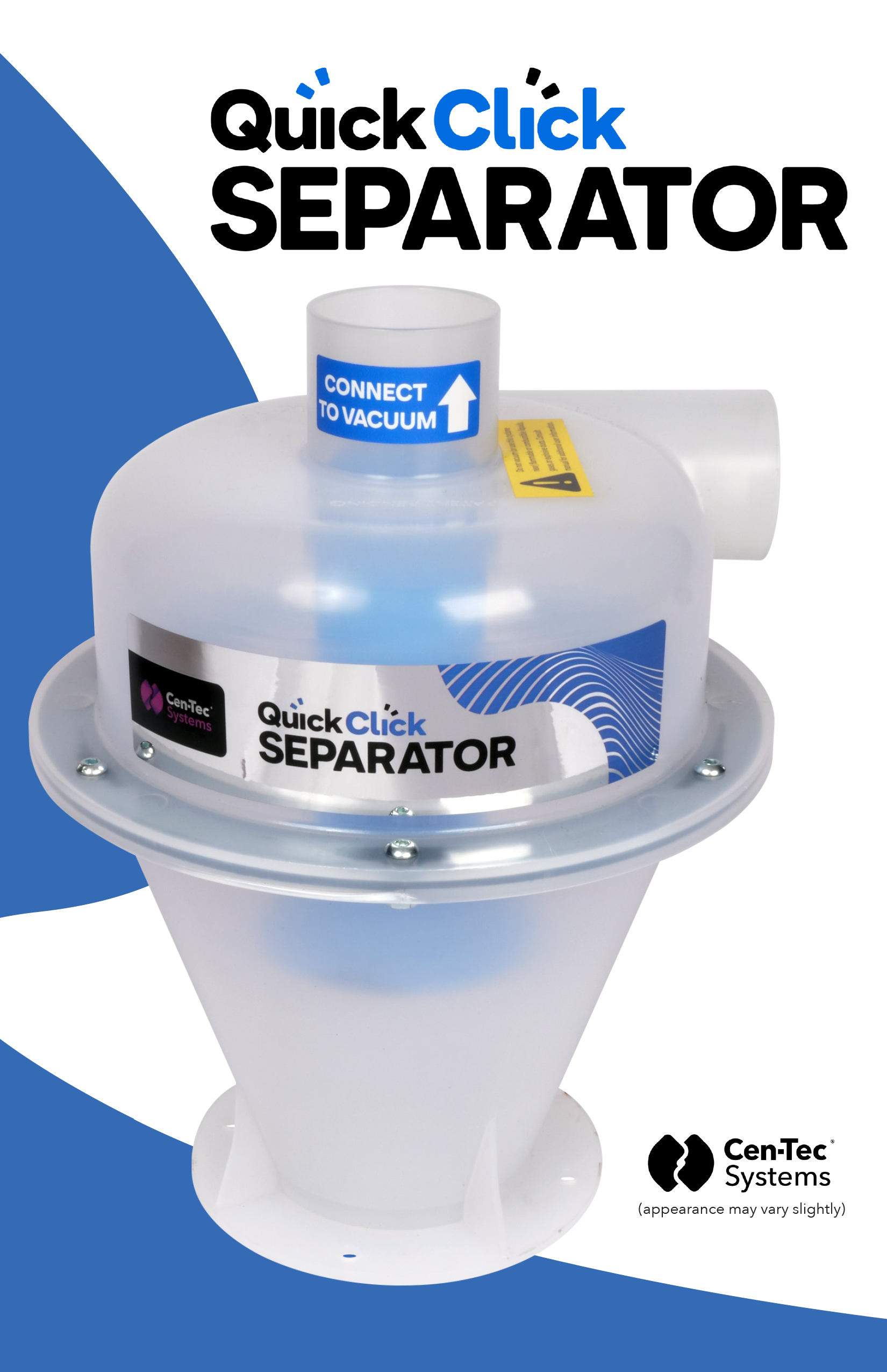The cover of the Quick Click Separator manual.