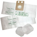 One Package of 10 Bags & 2 Filters for Nilfisk-Advance Backuum & XP Vacuums