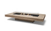 Gin 90 (Low) Ethanol / Teak / Optional Fire Screen
