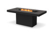 Gin 90 (Bar) Ethanol / Graphite / Black / Optional fire screen