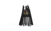 Stix Portable Fire Pit Black