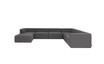 Relax Modular 7 U-Sofa Chaise Sectional Sooty