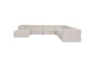 Relax Modular 7 U-Sofa Chaise Sectional Canvas