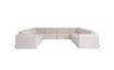 Connect Modular 8 U-Sofa Sectional Canvas