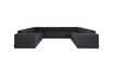 Connect Modular 8 U-Sofa Sectional Sooty