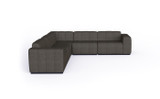 Connect Modular 5 L-Sectional Flanelle