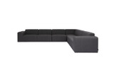 Connect Modular 6 L-Sectional  Sooty