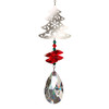 Christmas Tree Crystal Suncatcher  